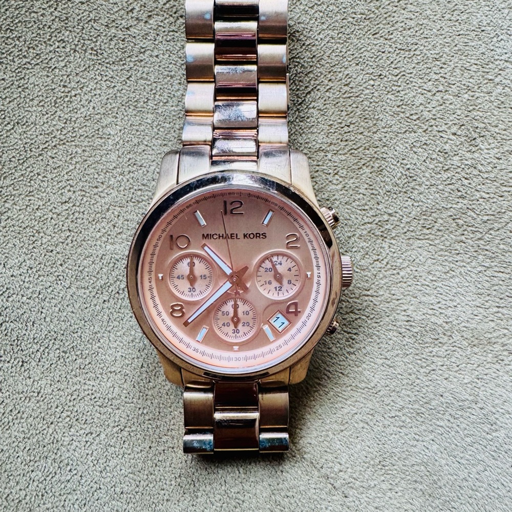 Michael Kors Rose Gold Watch